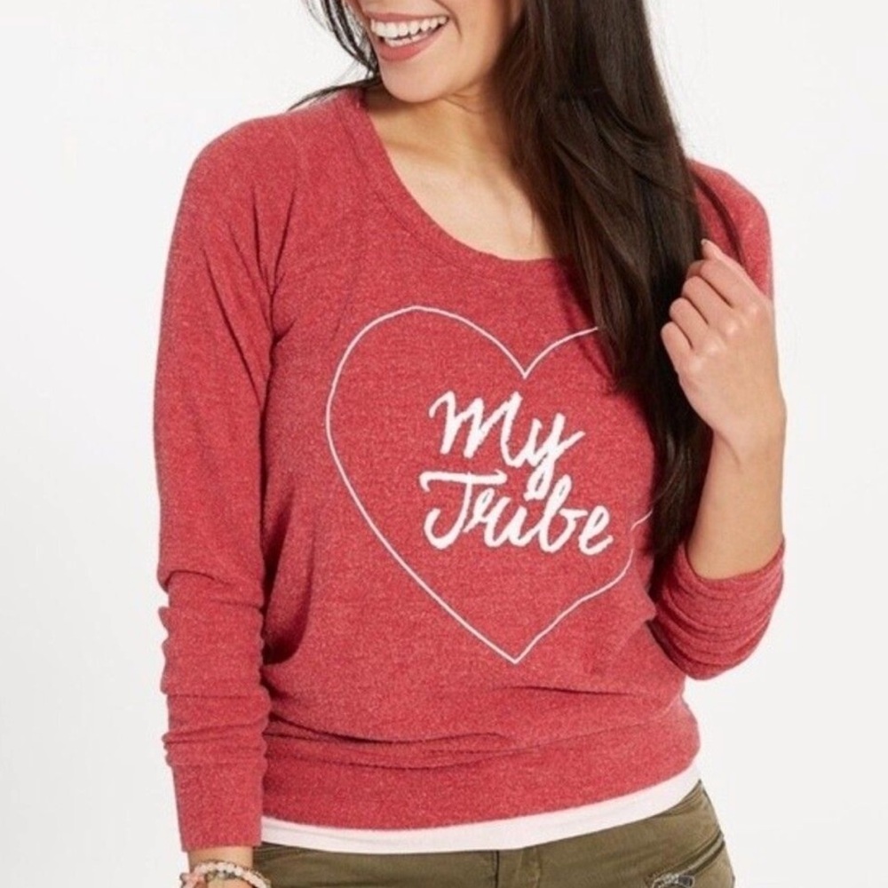 NEW EVEREVE Chaser Love My Tribe women’s Pullover